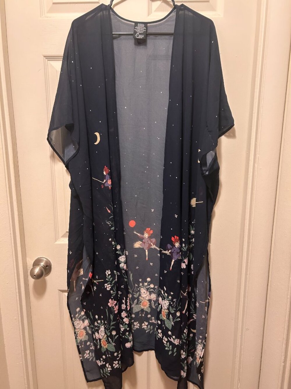 Her Universe Studio Ghibli Celebration Kiki's Delivery Service Long Kimono Plus - Picture 3 of 5